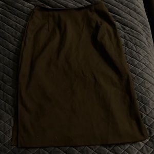 Black Pencil  Skirt